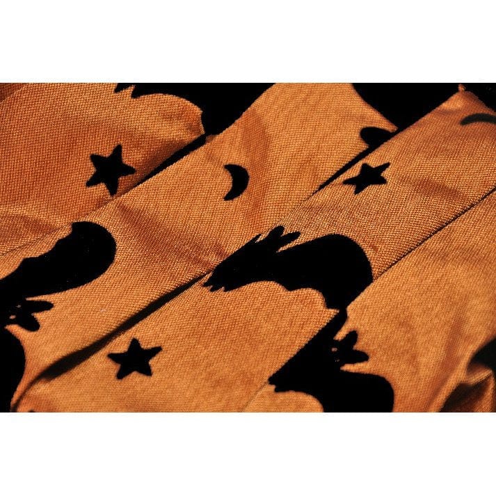 Darkinlove Women's Gothic Bat Star Moon Pattern Pumpkin-shaped Handbag