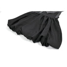 Darkinlove Women's Gothic Bat Wing Buckle Suspender Dress with Tail