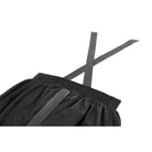 Darkinlove Women's Gothic Bat Wing Buckle Suspender Dress with Tail