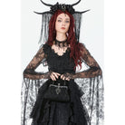 Darkinlove Women's Gothic Beaded Diamante Evening Bag