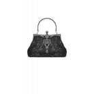 Darkinlove Women's Gothic Beaded Diamante Evening Bag