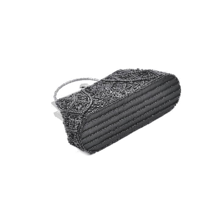Darkinlove Women's Gothic Beaded Diamante Evening Bag