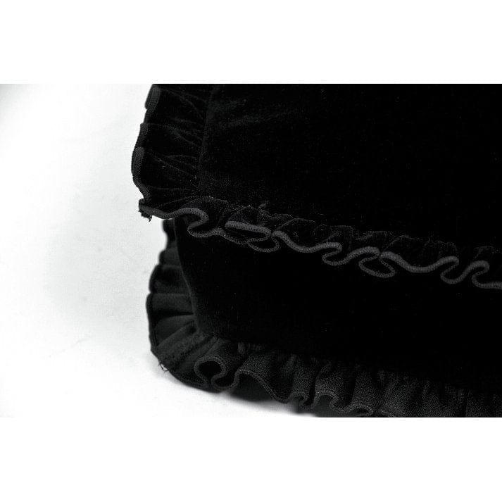 Darkinlove Women's Gothic Bow Black&White Heart Bag