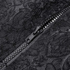 Darkinlove Women's Gothic Cutout Stand Collar Ruffled Tank Top