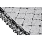 Darkinlove Women's Gothic Diamond Lace Splice Layered Tutu Skirt