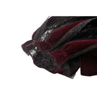 Darkinlove Women's Gothic Doll Collar Velvet Cape