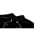 Darkinlove Women's Gothic Double-breasted Batwinged Velvet Coat