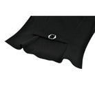 Darkinlove Women's Gothic Double Color Lace Ruffled Stand Collar Shirt