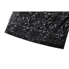 Darkinlove Women's Gothic Embossed Velvet Tank Top