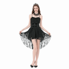 Darkinlove Women's Gothic Embroidered Beaded Tassels Girdle