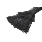 Darkinlove Women's Gothic Embroidered Cross Flared Sleeved Dress