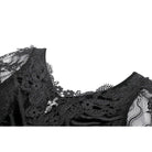 Darkinlove Women's Gothic Embroidered Cross Flared Sleeved Dress