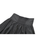 Darkinlove Women's Gothic Embroidered Gathered Maxi Skirt