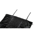 Darkinlove Women's Gothic Embroidered Ruffled Velvet Bustier