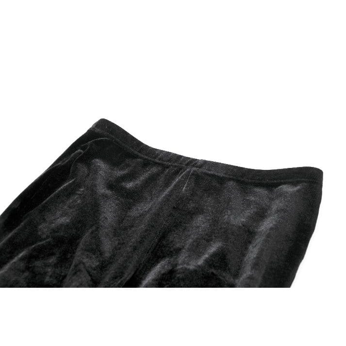 Leggings da donna Darkinlove con ricami gotici e inserti in pizzo trasparente.