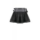 Darkinlove Women's Gothic Eyelet Buckle Straps Chained Short Skirt