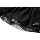 Darkinlove Women's Gothic Eyelet Buckle Straps Chained Short Skirt