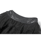 Darkinlove Women's Gothic Eyelet Buckle Straps Chained Short Skirt