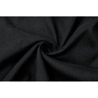 Darkinlove Damski płaszcz ze sztucznego futra w stylu gotyckim z kapturem