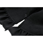 Camisa gótica de encaje con mangas acampanadas para mujer de Darkinlove