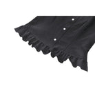 Camisa gótica de encaje con mangas acampanadas para mujer de Darkinlove