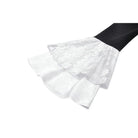 Camisa gótica de encaje con mangas acampanadas para mujer de Darkinlove