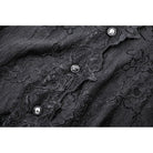 Darkinlove Women's Gothic Flared Sleeved Lace-up Lace Honeymoon Dress