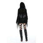 Robe gothique à manches évasées et déchirées pour femme Darkinlove