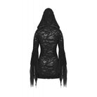 Darkinlove Women's Gothic Flared Sleeved Ripped Dress