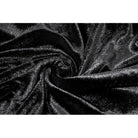 Darkinlove Women's Gothic Floral Decal Mesh Patchwork Velvet Leggings