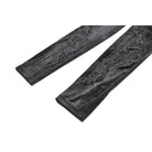 Darkinlove Women's Gothic Floral Decal Mesh Patchwork Velvet Leggings