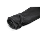 Darkinlove Women's Gothic Floral EmBroidered Bowknot Peter Pan Collar Coat