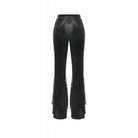 Darkinlove Women's Gothic Floral Embroidered Flared Pants