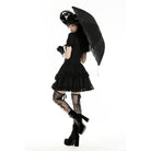 Darkinlove Women's Gothic Floral Embroidered Umbrella