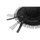 Darkinlove Women's Gothic Floral Feather Tassels Hat
