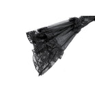Darkinlove Women's Gothic Floral Flare Sleeve Mesh Lace Cape