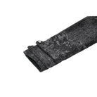 Darkinlove Women's Gothic Floral Jacquard Turn-down Collar Coat