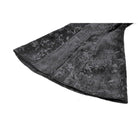 Darkinlove Women's Gothic Floral Jacquard Turn-down Collar Coat