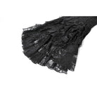 Darkinlove Women's Gothic Floral Lace High Low Off Shoulder Dress