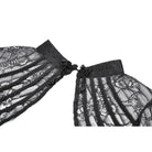 Darkinlove Women's Gothic Floral Lace Horn Sleeved Cape