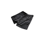 Darkinlove Women's Gothic Floral Lace Patchwork Embossed Velvet Shorts