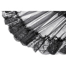 Darkinlove Women's Gothic Floral Lace Patchwork Mesh Cape