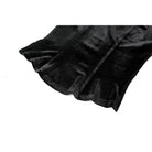 Darkinlove Women's Gothic Floral Lace Patchwork Off-Shoulder Bell Sleeve Velvet Top