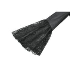 Darkinlove Women's Gothic Floral Lace Patchwork Plunging Long Sleeve Shirt