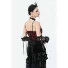 Darkinlove Women's Gothic Floral Lace Tank Top