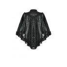 Darkinlove Women's Gothic Frog Ruffled Lace Cape