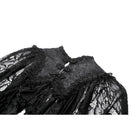 Darkinlove Women's Gothic Frog Ruffled Lace Cape