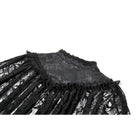Darkinlove Women's Gothic Frog Ruffled Lace Cape