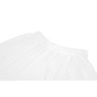 Darkinlove Women's Gothic Guipure Lace Hem Layered Mesh Mini Skirt