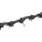 Darkinlove Women's Gothic Heart Cross Diamante Necklace